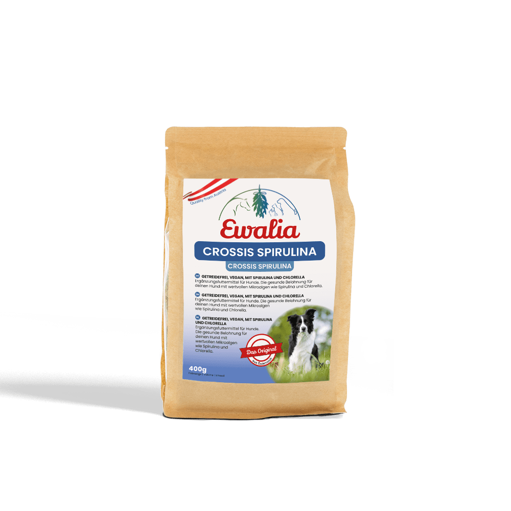 Ewalia Crossis Spirulina für Hunde